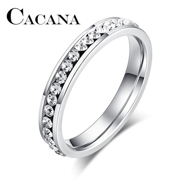 stainless steel rings for women 4mm cz surround fashion jewelry wholesale, Silver
stainless steel rings for women 4mm cz surround fashion jewelry wholesale, Silver