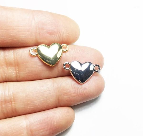 eruifa 20pcs 10mm zinc alloy polished shiny heart connector charms wholesales necklace, bracelet jewelry diy handmade 2 color1, Bronze;silver
eruifa 20pcs 10mm zinc alloy polished shiny heart connector charms wholesales necklace, bracelet jewelry diy handmade 2 color1, Bronze;silver