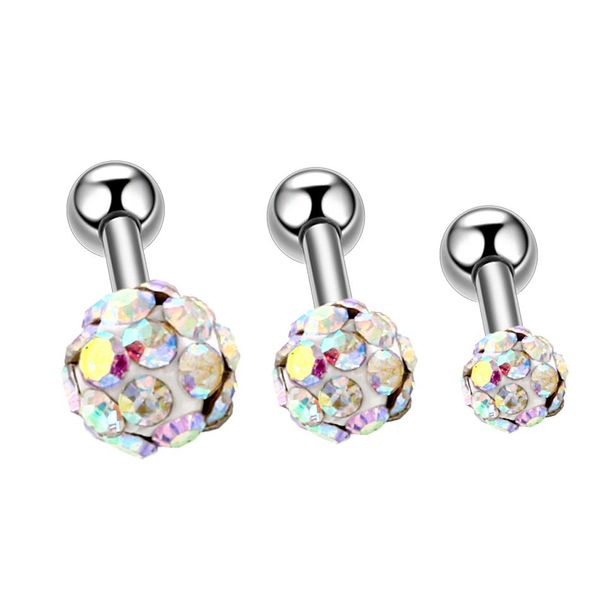 3 шт. / лот из нержавеющей стали helix pierce pierce chartion gragus crystal циркокон ушной хрящ бар trangus helix sted серьги для тела кузо, Silver
3 шт. / лот из нержавеющей стали helix pierce pierce chartion gragus crystal циркокон ушной хрящ бар trangus helix sted серьги для тела кузо, Silver