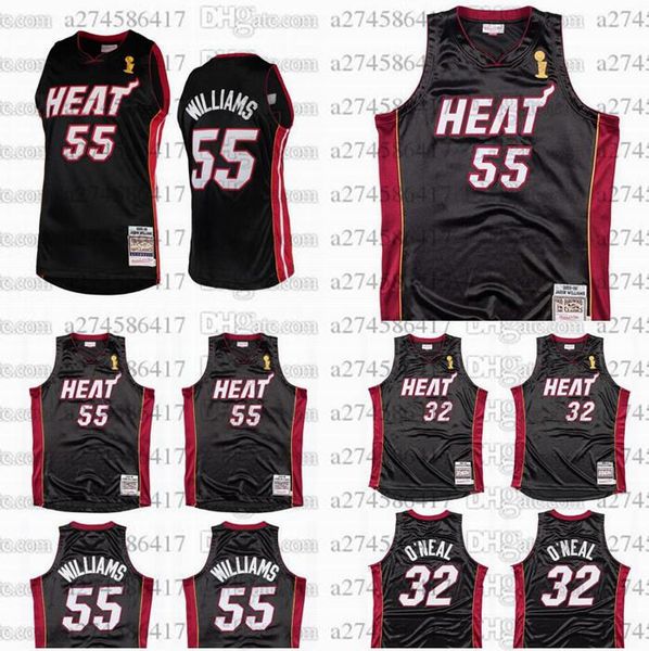men women youth miami heat 55 williams 32 o'neal 2005-06 black road finals hardwoods classics retro jersey, Black;red
men women youth miami heat 55 williams 32 o'neal 2005-06 black road finals hardwoods classics retro jersey, Black;red