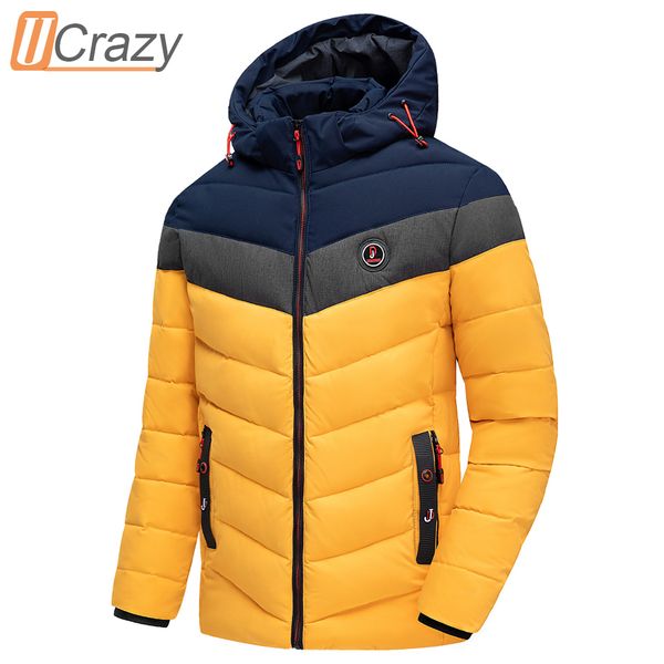 men winter brand new casual warm thick waterproof jacket parkas coat men new autumn outwear windproof hat parkas jacket men 201104, Black
men winter brand new casual warm thick waterproof jacket parkas coat men new autumn outwear windproof hat parkas jacket men 201104, Black