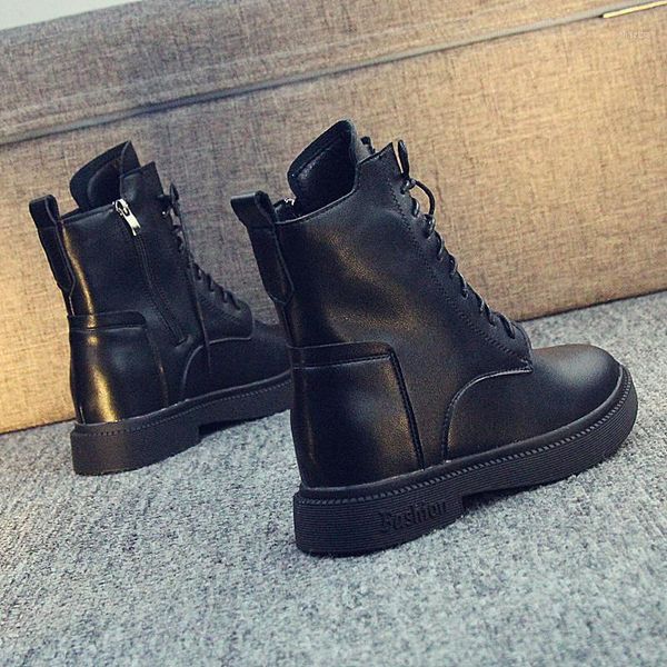 woman flat boots shoes luxury designer round toe lace up low elegant rubber rock fashion mid-calf mid calf ladies hoof heels1, Black
woman flat boots shoes luxury designer round toe lace up low elegant rubber rock fashion mid-calf mid calf ladies hoof heels1, Black