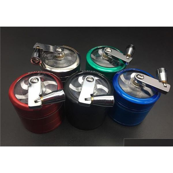 40mm/50mm/55mm/6m sharp stone zicn alloy hand crank herb grinder sharpstone grinders for toba jllfmt comb2010
40mm/50mm/55mm/6m sharp stone zicn alloy hand crank herb grinder sharpstone grinders for toba jllfmt comb2010