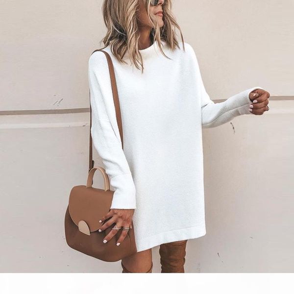 new fashion sweater women half-high collar long pullover women sweater dress s-xl size, White;black
new fashion sweater women half-high collar long pullover women sweater dress s-xl size, White;black