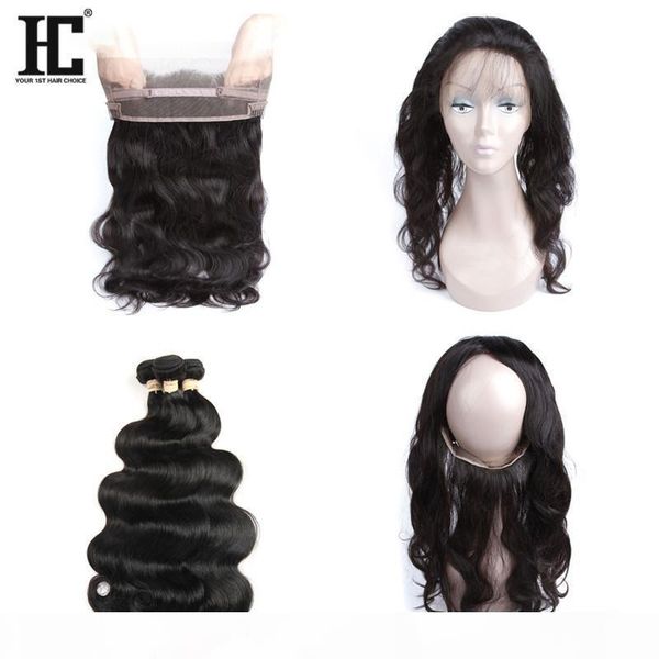 22x4x2 size 360 body wave lace frontal unprocessed brazilian human hair bundles with 360 body wave lace frontal closure brazilian hair, Black
22x4x2 size 360 body wave lace frontal unprocessed brazilian human hair bundles with 360 body wave lace frontal closure brazilian hair, Black