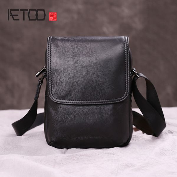 aetoo leather shoulder bag, men's mini slant bag, casual leather men's bag, carry-on mobile phone bag
aetoo leather shoulder bag, men's mini slant bag, casual leather men's bag, carry-on mobile phone bag
