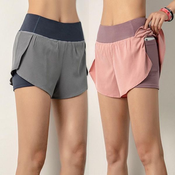 running shorts 2021 summer women 2 in 1 marathon quick dry gym loose sport breathable yoga1, Black;blue
running shorts 2021 summer women 2 in 1 marathon quick dry gym loose sport breathable yoga1, Black;blue