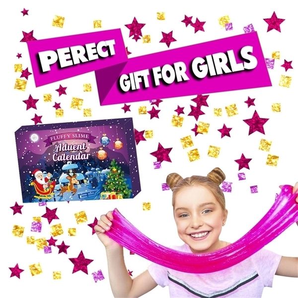 for kids advent calendar christmas slime 24pcs different countdown calendar toy slime toy for candy plasticine toy gift 201226
for kids advent calendar christmas slime 24pcs different countdown calendar toy slime toy for candy plasticine toy gift 201226