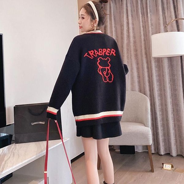 women's sweaters red cute cartoon bear loose -fit sweater women 's thick bottoming shirt lazy-style jacket 2021 winter, White;black
women's sweaters red cute cartoon bear loose -fit sweater women 's thick bottoming shirt lazy-style jacket 2021 winter, White;black