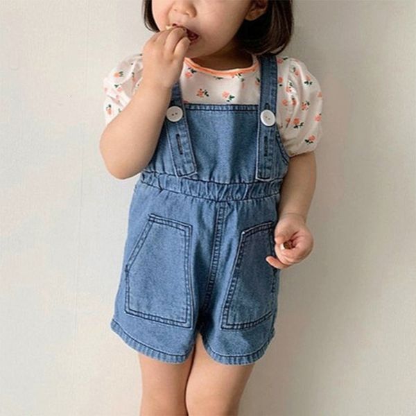 2021 new 1-6 year kids summer boys girls shorts jeans toddler jumpsuit children denim overalls bebe child clothing i7yo, Blue
2021 new 1-6 year kids summer boys girls shorts jeans toddler jumpsuit children denim overalls bebe child clothing i7yo, Blue