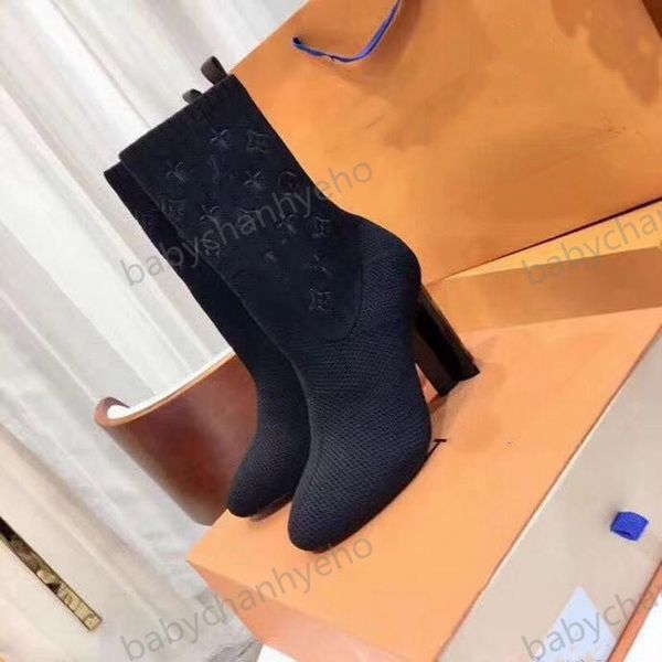 high heel boots woman shoes in autumn and winter knitted elastic boots thick heel socks boots lady letter high heels large, Black;red
high heel boots woman shoes in autumn and winter knitted elastic boots thick heel socks boots lady letter high heels large, Black;red