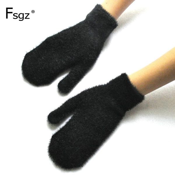 five fingers gloves winter gauntlets keep warm cold-proof bale finger imitate mink hair increase down thickening knitting female, Blue;gray
five fingers gloves winter gauntlets keep warm cold-proof bale finger imitate mink hair increase down thickening knitting female, Blue;gray