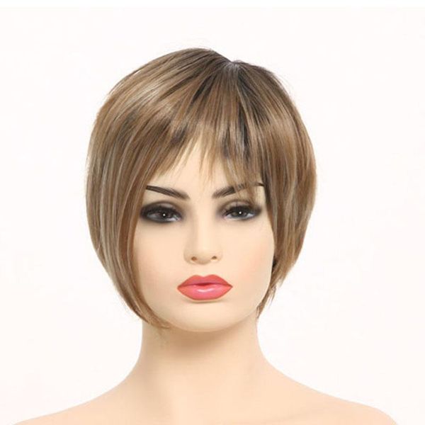 short curly wig gradient color female fluffy natural short hair invisible seamless realistic with invisible seamless wig, Black
short curly wig gradient color female fluffy natural short hair invisible seamless realistic with invisible seamless wig, Black
