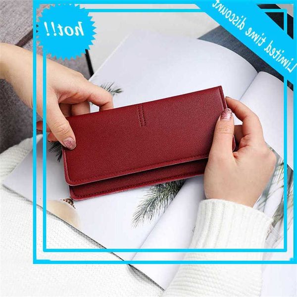new brand soft learn women design hasp effects color card bags long women's gesp wallets, Red;black
new brand soft learn women design hasp effects color card bags long women's gesp wallets, Red;black
