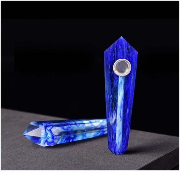 drop shipping wholesale natural blue smelting quartz crystal smoking pipe+strainer quartz stone healing wand jlljnn, Black
drop shipping wholesale natural blue smelting quartz crystal smoking pipe+strainer quartz stone healing wand jlljnn, Black