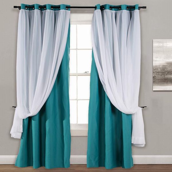 curtain & drapes layered mix elegance white crushed voile x blackout grommet panel (1 2-layer drapery,chadmade eli)
curtain & drapes layered mix elegance white crushed voile x blackout grommet panel (1 2-layer drapery,chadmade eli)