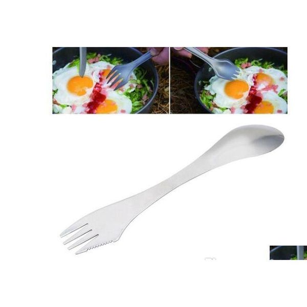 new fork spoon spork 3 in 1 tableware stainless steel cutlery utensil combo kitchen outdoor picnic sc jlllfk dh_garden
new fork spoon spork 3 in 1 tableware stainless steel cutlery utensil combo kitchen outdoor picnic sc jlllfk dh_garden