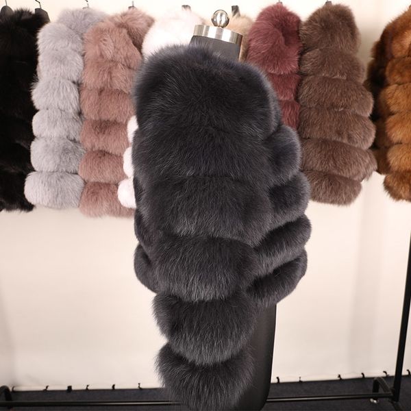 natural real fox fur coat women winter 50cm natural fur vest jacket fashion outwear real fox fur vest coat lj201203, Black
natural real fox fur coat women winter 50cm natural fur vest jacket fashion outwear real fox fur vest coat lj201203, Black