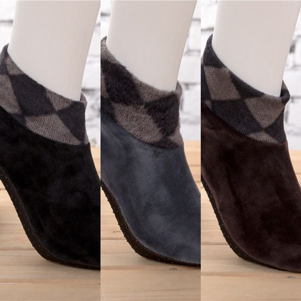 men's autumn and winter thickened early education and antiskid early education amusement park floor do not fallheel socks cover blanket, Black
men's autumn and winter thickened early education and antiskid early education amusement park floor do not fallheel socks cover blanket, Black