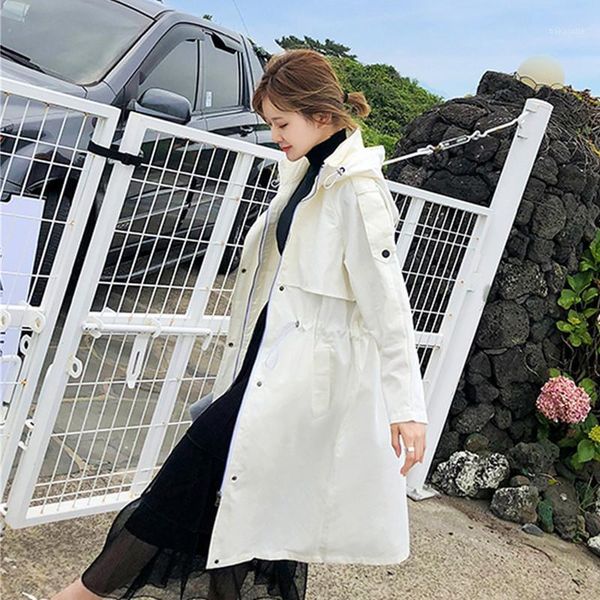 plus size trench coat women spring autumn long coat female hooded elegant streetwear korean windbreaker zipper outerwear1, Tan;black
plus size trench coat women spring autumn long coat female hooded elegant streetwear korean windbreaker zipper outerwear1, Tan;black