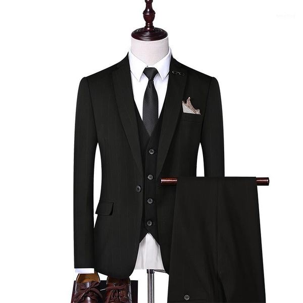2020 new mens striped suit 3 piece set (jacket + pants + vest) business wedding party blazer coat and pants and vests 4xl1, White;black
2020 new mens striped suit 3 piece set (jacket + pants + vest) business wedding party blazer coat and pants and vests 4xl1, White;black