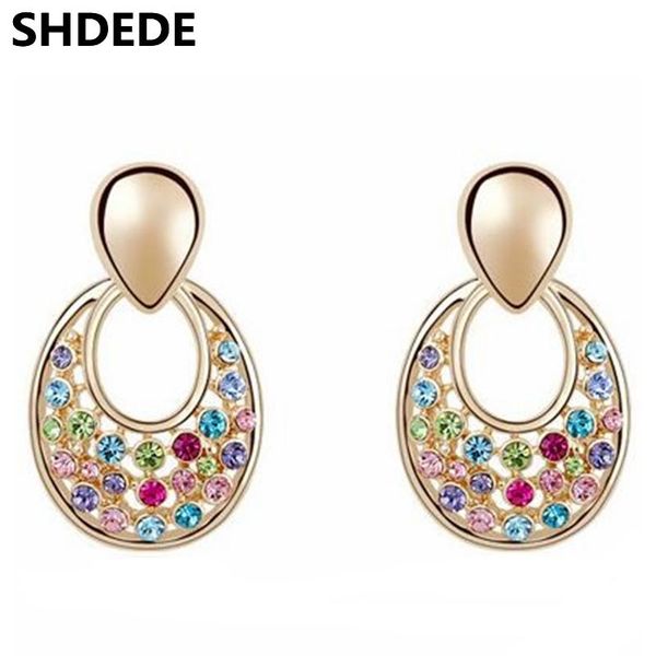 shdede korea trendy fashion brand crystal water drop earrings jewelry for women accessories champagne trendy gift *-8900, Silver
shdede korea trendy fashion brand crystal water drop earrings jewelry for women accessories champagne trendy gift *-8900, Silver
