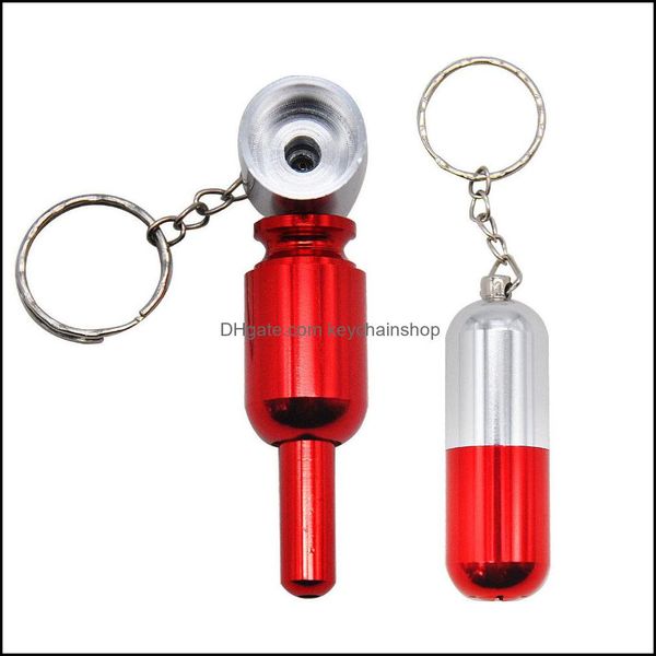 keychains fashion accessories smoke factory direct sale pill box shaped metal smoking pipe with key chain drop delivery 2021 dwfmd, Silver
keychains fashion accessories smoke factory direct sale pill box shaped metal smoking pipe with key chain drop delivery 2021 dwfmd, Silver