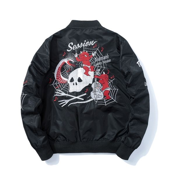 2021 new inverno bordados crnios anime masculina hip hop moda jaqueta de beisebol harajuku streetwear japons x6th bn2g, Black;brown
2021 new inverno bordados crnios anime masculina hip hop moda jaqueta de beisebol harajuku streetwear japons x6th bn2g, Black;brown