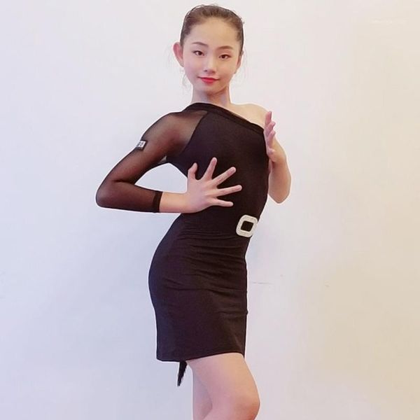 stage wear latin dance dress mesh fashion single sleeve irregular tassels performance dresses rumba cha samba tango dn63361, Black;red
stage wear latin dance dress mesh fashion single sleeve irregular tassels performance dresses rumba cha samba tango dn63361, Black;red
