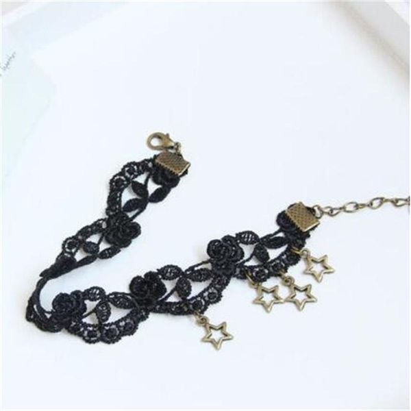 genuine 2020 europe and america gothic retro women black lace chain five pointed star beautiful foot belt accessories wholesale506 t2, Red;blue
genuine 2020 europe and america gothic retro women black lace chain five pointed star beautiful foot belt accessories wholesale506 t2, Red;blue