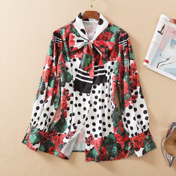 2021 new spring style boho retro printing arc flower bows breasted long sleeve women's fashion shirt 241a, White
2021 new spring style boho retro printing arc flower bows breasted long sleeve women's fashion shirt 241a, White