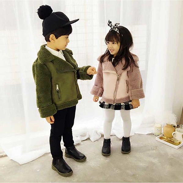 cute baby kids girls boys clothes lambskin jacket 2020 trend fashion toddler kid boy girl clothing plus faux fur winter 1-7y 0927, Blue;gray
cute baby kids girls boys clothes lambskin jacket 2020 trend fashion toddler kid boy girl clothing plus faux fur winter 1-7y 0927, Blue;gray