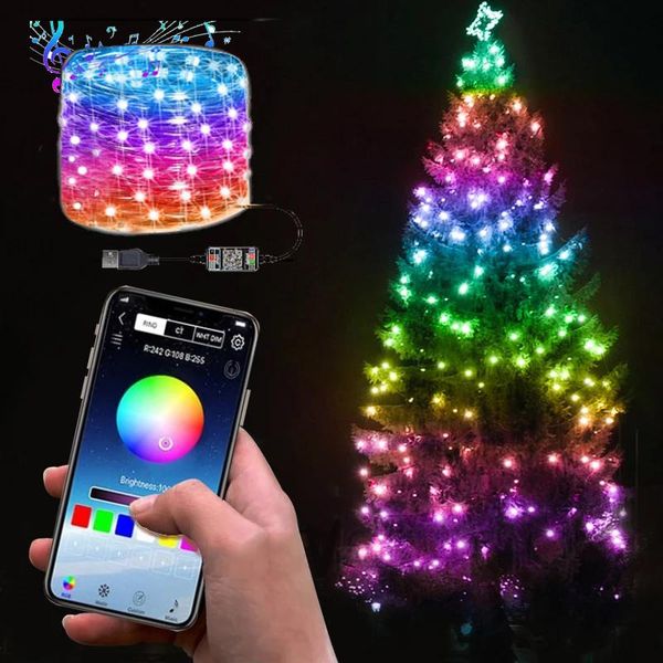 christmas decorations usb led string light for tree decor smart bluetooth xmas lights app remote control decoration
christmas decorations usb led string light for tree decor smart bluetooth xmas lights app remote control decoration