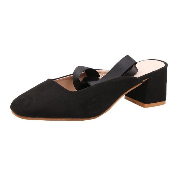 women party suede strappy thick sandals classic plus shoes casual high heels zapatos de mujer elegante tacon alto #3, Black
women party suede strappy thick sandals classic plus shoes casual high heels zapatos de mujer elegante tacon alto #3, Black