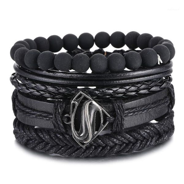 charm bracelets aliutom mix 4pcs/ set braided wrap leather for men women vintage wooden beads ethnic tribal wristbands bracelet1, Golden;silver
charm bracelets aliutom mix 4pcs/ set braided wrap leather for men women vintage wooden beads ethnic tribal wristbands bracelet1, Golden;silver