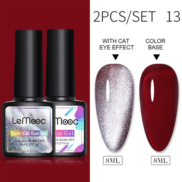 nail gel lemooc transparent polish set varnishes hybrid nails for manicure 8ml ice spar cat eyes soak off enamel uv, Red;pink
nail gel lemooc transparent polish set varnishes hybrid nails for manicure 8ml ice spar cat eyes soak off enamel uv, Red;pink