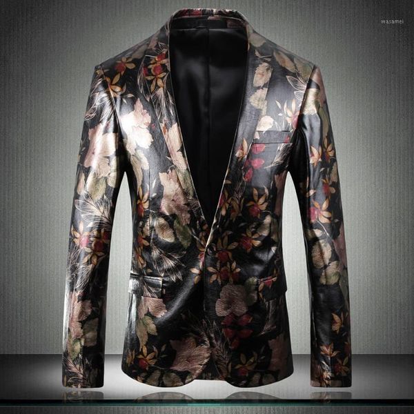 mixcubic 2020 autumn england style flower printed pu leather suit men casual slim digital printed pu leather suit for men 48-601, White;black
mixcubic 2020 autumn england style flower printed pu leather suit men casual slim digital printed pu leather suit for men 48-601, White;black