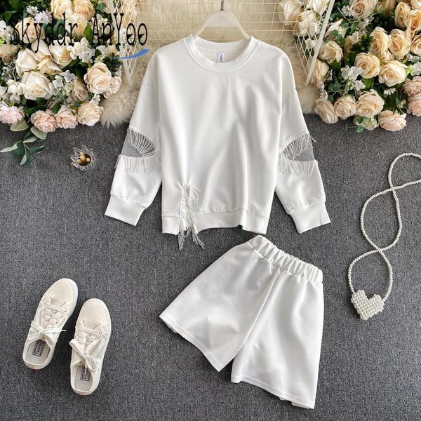 women's tracksuits fall two piece set women long sleeve sweat suits and shorts casual outfits autumn lounge wear, Gray
women's tracksuits fall two piece set women long sleeve sweat suits and shorts casual outfits autumn lounge wear, Gray