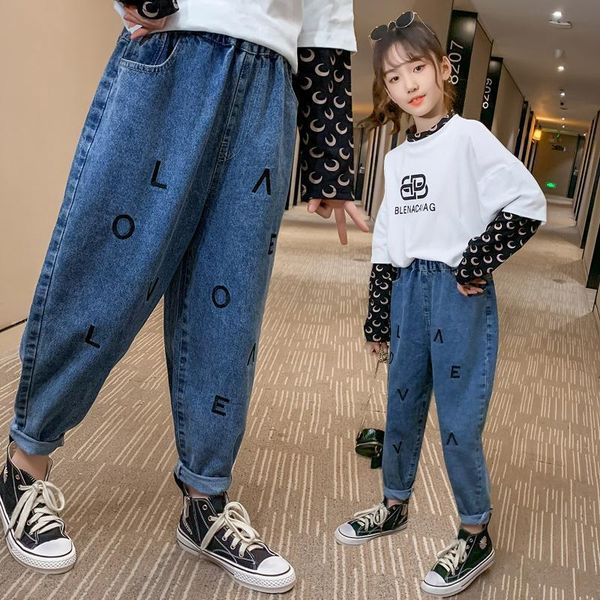 new 2021 spring autumn baby girl casual pants jeans kids elastic waist denim pant children trousers girls fashion clothing d585, Blue
new 2021 spring autumn baby girl casual pants jeans kids elastic waist denim pant children trousers girls fashion clothing d585, Blue