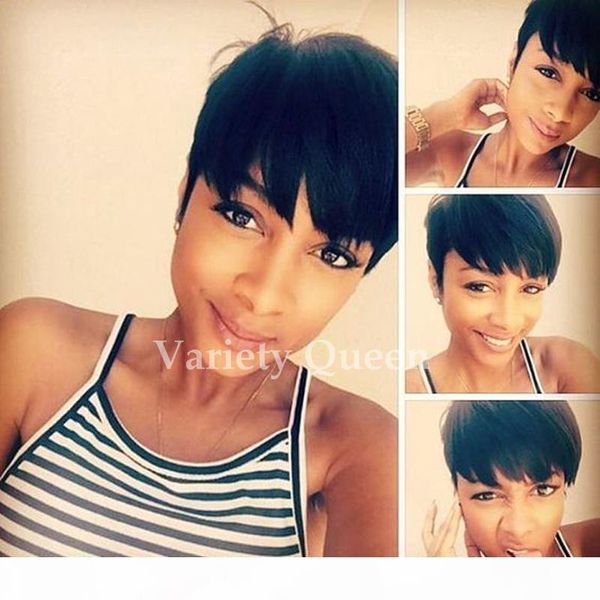 chic cut brazilian short human hair wigs straight human hair natural looking african american remy wigs for black women, Black;brown
chic cut brazilian short human hair wigs straight human hair natural looking african american remy wigs for black women, Black;brown
