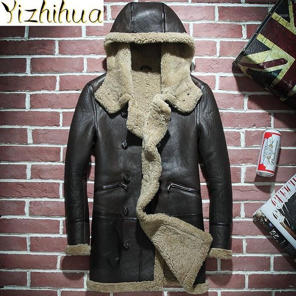 azazel natural sheep fur shearling jacket men winter real genuine leather jacket men hooded warm sheepskin coat wp23a383 kj38041, Black
azazel natural sheep fur shearling jacket men winter real genuine leather jacket men hooded warm sheepskin coat wp23a383 kj38041, Black