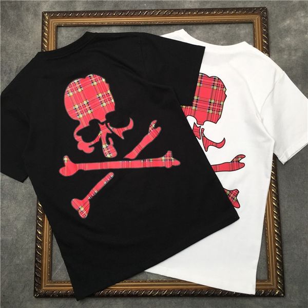 men's short-sleeved checkered skull with colorful stripes t-shirt women shirts|streetwear 2191001661 4flr, White;black
men's short-sleeved checkered skull with colorful stripes t-shirt women shirts|streetwear 2191001661 4flr, White;black