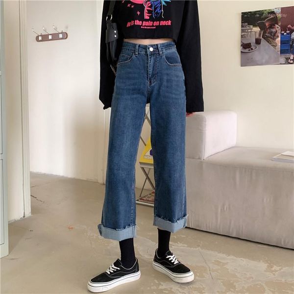 autumn jeans women high waist leisure loose full-length korean style casual womens wide leg long jeans pants 2020 new1, Blue
autumn jeans women high waist leisure loose full-length korean style casual womens wide leg long jeans pants 2020 new1, Blue