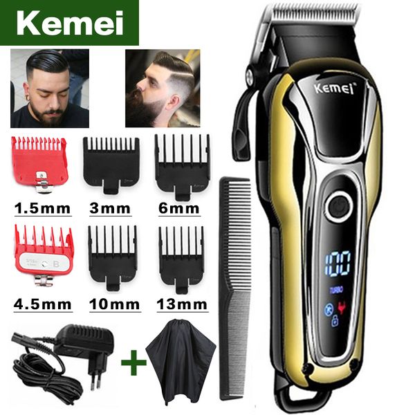 kemei hair clipper professional hair trimmer in hair clipper for men electric trimmer lcd display machine barber cutter 5
kemei hair clipper professional hair trimmer in hair clipper for men electric trimmer lcd display machine barber cutter 5