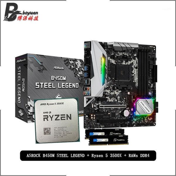 rams amd ryzen 5 3500x r5 cpu + asrock b450m steel legend motherboard+pumeitou ddr4 2666mhz suit socket am4 without cooler1
rams amd ryzen 5 3500x r5 cpu + asrock b450m steel legend motherboard+pumeitou ddr4 2666mhz suit socket am4 without cooler1