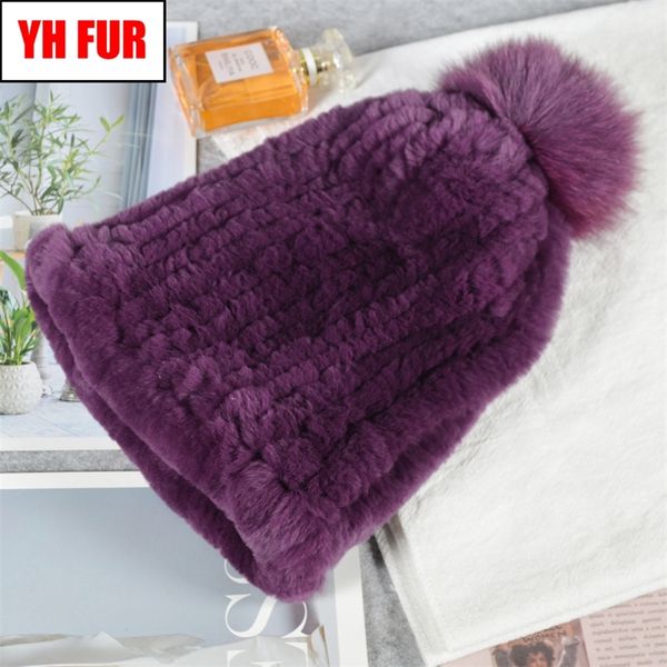new winter russian natural rex rabbit fur hat women elasitc warm handmade knitted real fur hats fox fur pompoms beanies cap y201024, Blue;gray
new winter russian natural rex rabbit fur hat women elasitc warm handmade knitted real fur hats fox fur pompoms beanies cap y201024, Blue;gray