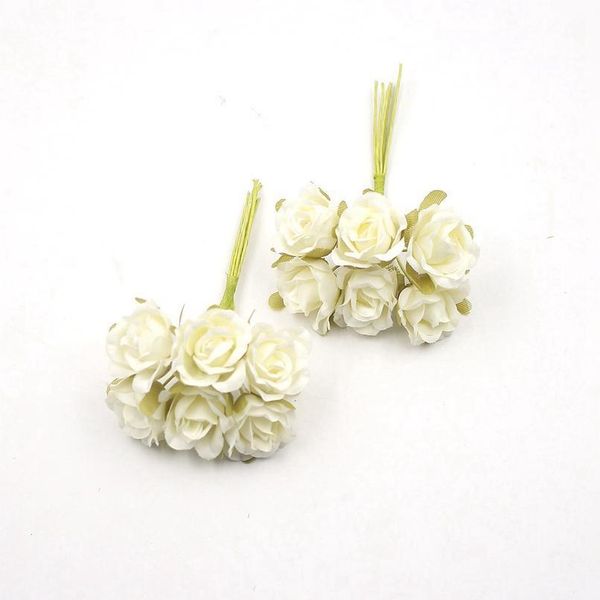 6pcs/lot mini rose artificial flowers bouquet for wedding home party decoration diy handcraft wreath scrapbooking fake jlljdv 
6pcs/lot mini rose artificial flowers bouquet for wedding home party decoration diy handcraft wreath scrapbooking fake jlljdv