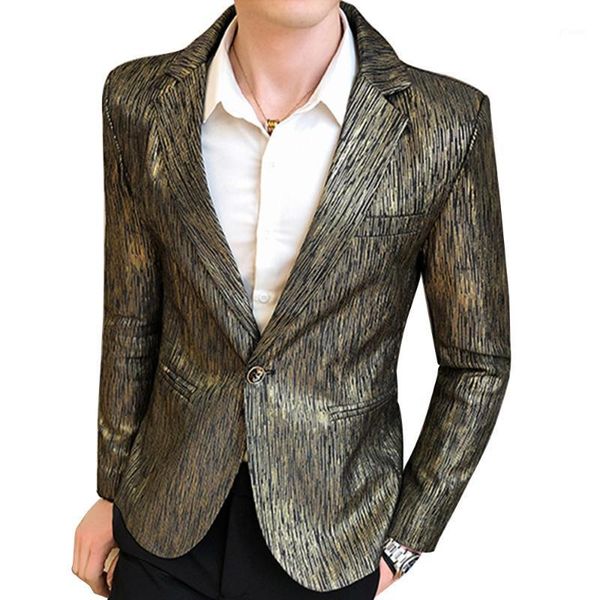black autumn bright gold striped men's suit blazer glitter amazing trendy slim club stage jacket casual party notched lapel coat1, White;black
black autumn bright gold striped men's suit blazer glitter amazing trendy slim club stage jacket casual party notched lapel coat1, White;black