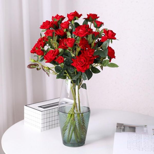 yumai 5 heads 65cm red roses artificial flower valentines day gift romantic wedding party decoration flowers1
yumai 5 heads 65cm red roses artificial flower valentines day gift romantic wedding party decoration flowers1