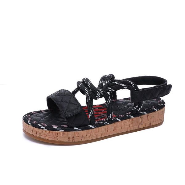 women beach shoes outdoor sandals women real leather sandals designer shoes flat heels casual lady footwear size 35-40, Black
women beach shoes outdoor sandals women real leather sandals designer shoes flat heels casual lady footwear size 35-40, Black
